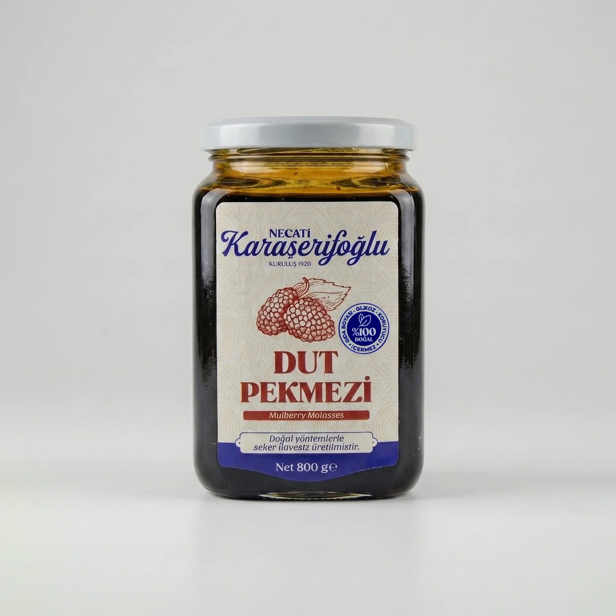 Dut Pekmezi 800g Karaserifoglu Dut Pekmezi 800 Gr Karaşerifoğlu - Görsel 1