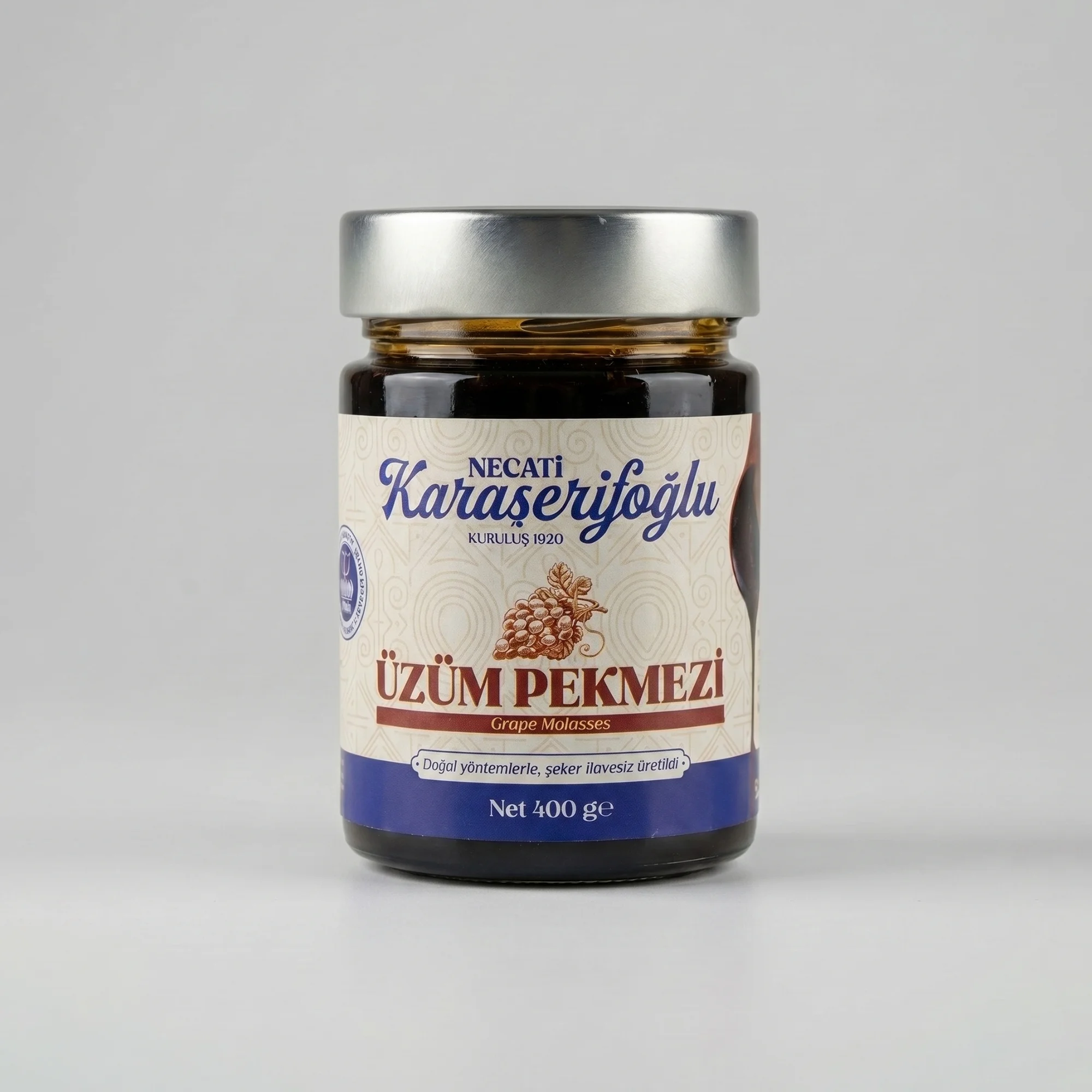 Uzum Pekmezi 400g Karaserifoglu Üzüm Pekmezi 400 Gr Karaşerifoğlu - Görsel 1